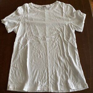 Barefoot Dreams Malibu T-Shirt White Size Small Back Seam NWOT